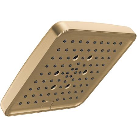 Delta Universal Showering Plastic 2.5 GPM Multi Function Rain Shower Head - Limited Lifetime Warranty Lumicoat Champagne Bronze
