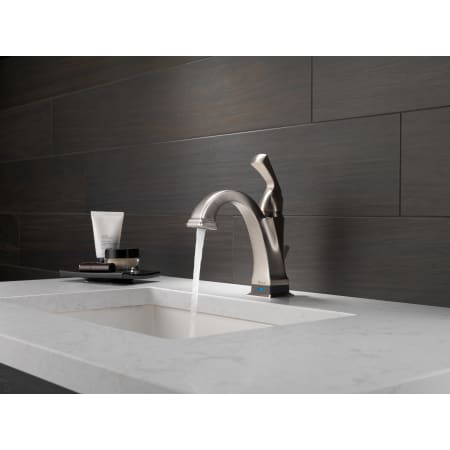 Delta-551T-DST-Running Faucet in Brilliance Stainless