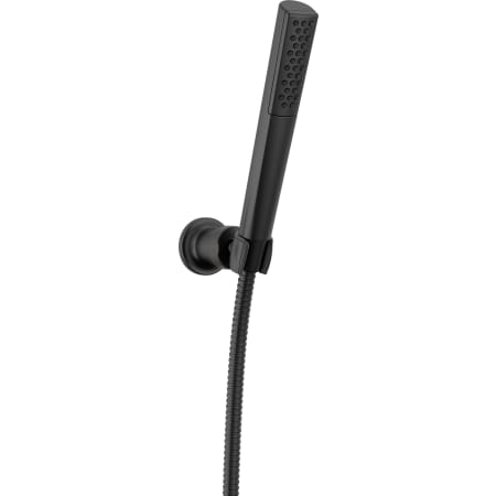 Delta Universal Showering 1.75 GPM Single Function Hand Shower - Includes Wall Mount Holder and Hose Matte Black
