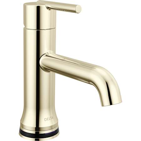 Delta Trinsic Touch2O Touchless 1.2 GPM Single Hole Bathroom Faucet with Push Pop-Up Drain Assembly Brilliance Polished Nickel