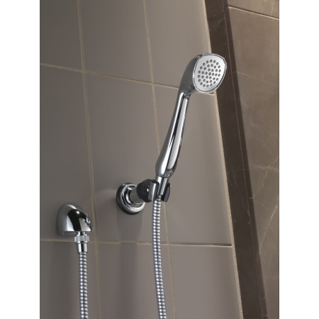 Delta-57923-Installed Handshower in Chrome