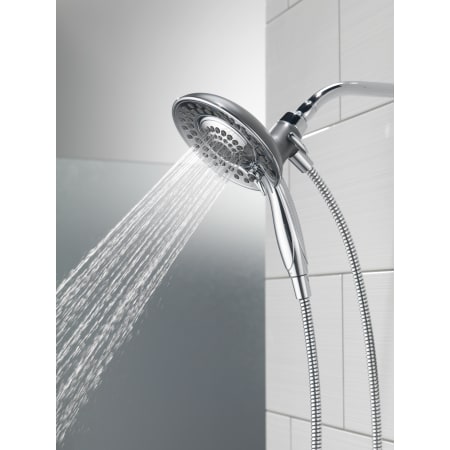 Delta-58045-Running Handshower in Chrome