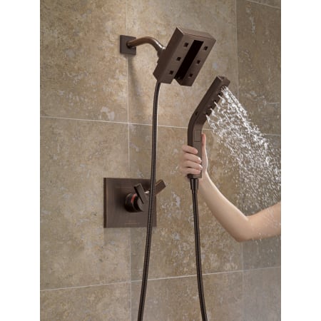 Delta-58470-Running Handshower in Venetian Bronze