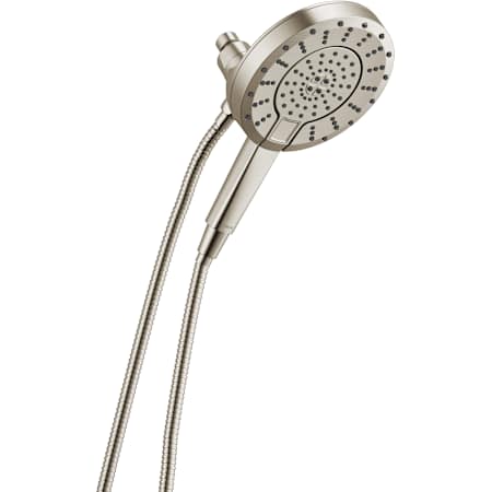 Delta Universal Showering In2ition 2.5 GPM 2-in-1 Multi Function Hand Shower and Shower Head with ProClean Brilliance Stainless