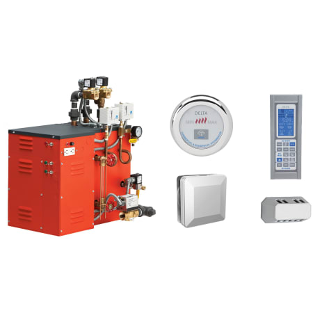 Delta Commercial Steam Shower Generator Kit 12kW 480v 3ph Chrome