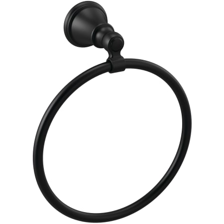 Delta Woodhurst 6-5/16" Wall Mounted Towel Ring Matte Black