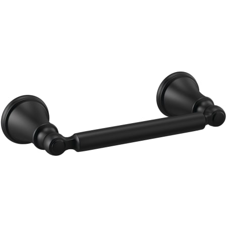 Delta Woodhurst Wall Mounted Pivoting Toilet Paper Holder Matte Black