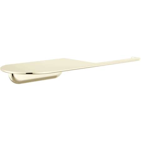 Delta Bonacci Wall Mounted Euro Toilet Paper Holder with Shelf Brilliance Polished Nickel