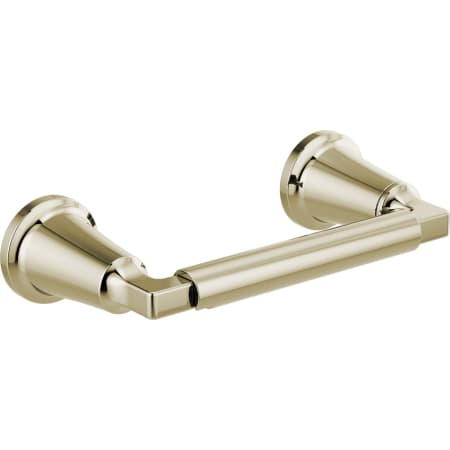 Delta Bowery Wall Mounted Pivoting Toilet Paper Holder - Limited Lifetime Warranty Brilliance Polished Nickel