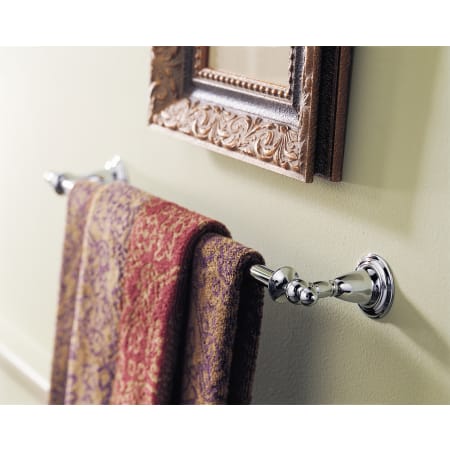 Delta-75018-Installed Towel Bar in Chrome