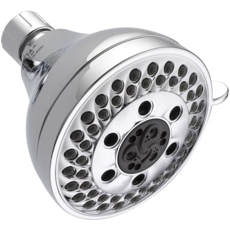Delta Universal Showering Components 1.75 GPM Multi Function Shower Head with H2Okinetic Technology and Touch-Clean Nozzles Chrome