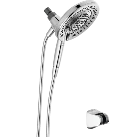 Delta Universal Showering 2.5 GPM Multi Function 2-in1 In2ition Shower Head and Hand Shower Chrome