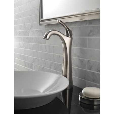 Delta-792-DST-Installed Faucet in Brilliance Stainless