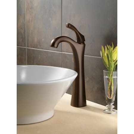 Delta-792-DST-Installed Faucet in Venetian Bronze