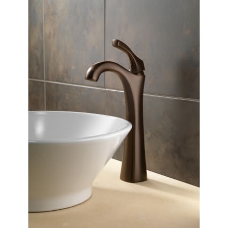 Delta-792-DST-Installed Faucet in Venetian Bronze