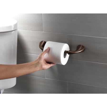 Delta-79250-Installed Tissue Holder in Venetian Bronze