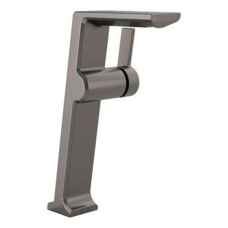 Delta Pivotal 1.2 GPM Single Hole Vessel Bathroom Faucet Black Stainless