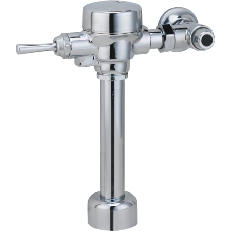 Delta 1-1/2" Top Spud Water Closet Flush Valve with 11-3/4" Maximum Height and Field Adjustable Flush from the Commercial Series Chrome