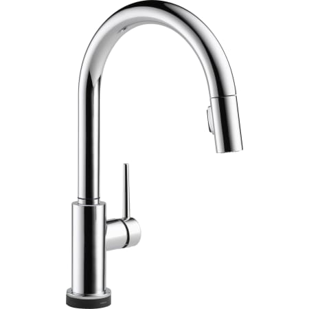Delta Trinsic Pull-Down Kitchen Faucet with On/Off Touch Activation, Magnetic Docking Spray Head - Includes Lifetime Warranty (5 Year on Electronic Parts) Chrome