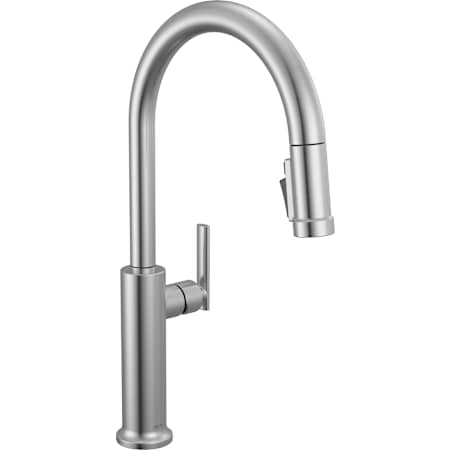Delta Altado 1.8 GPM Single Hole Pull Down Kitchen Faucet Arctic Stainless