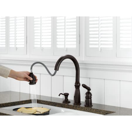 Delta-955-DST-Running Faucet in Venetian Bronze