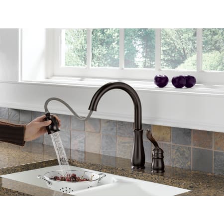 Delta-978-WE-DST-Running Faucet in Venetian Bronze