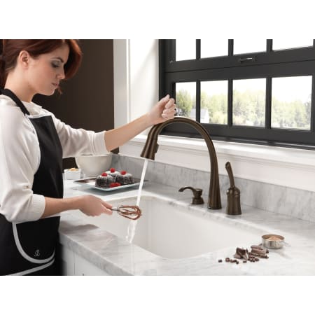 Delta-980T-DST-Running Faucet in Venetian Bronze