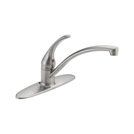 Delta Foundations Kitchen Faucet - Includes Lifetime Warranty Brilliance Stainless