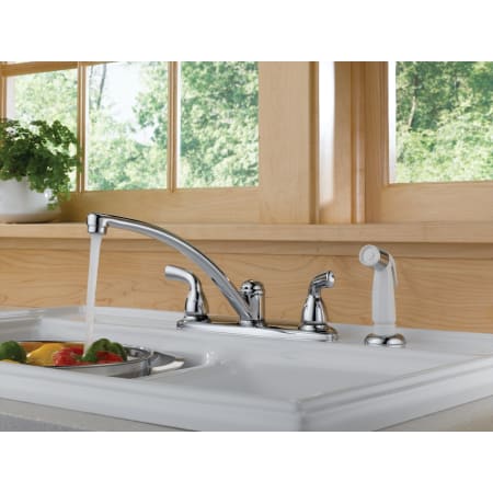 Delta-B2410LF-Running Faucet in Chrome