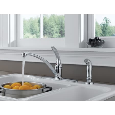 Delta-B4410LF-Running Faucet in Chrome