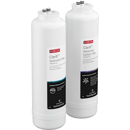 Delta Clarifi Sediment & Advanced Carbon Filter Replacement Pack N/A