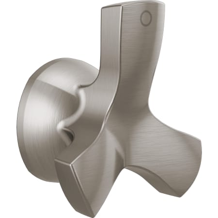 Delta Stryke Single Handle Lavatory Faucet Cross Handle Brilliance Stainless