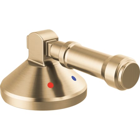 Delta Broderick Single Lever Handle for Roman Tub Filler Lumicoat Champagne Bronze