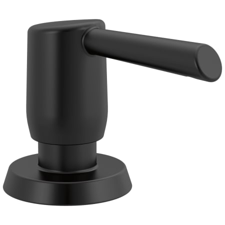 Delta Essa Deck Mounted Soap Dispenser with Metal Head Matte Black