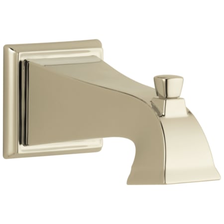 Delta Dryden 7-5/8" Non Diverter Tub Spout Brilliance Polished Nickel