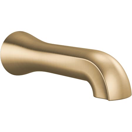 Delta Bonacci Non Diverter Tub Spout Lumicoat Champagne Bronze