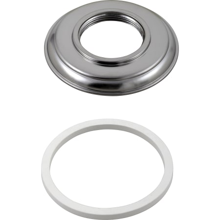 Delta Scalloped Base with Gasket for Teapot Roman Tub Series Brilliance Stainless