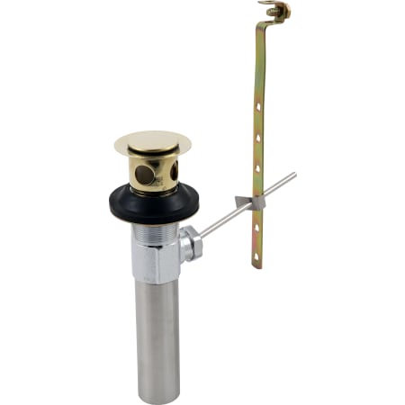 Delta Metal Lavatory Drain Assembly Less Lift Rod and Knob Brilliance Polished Brass