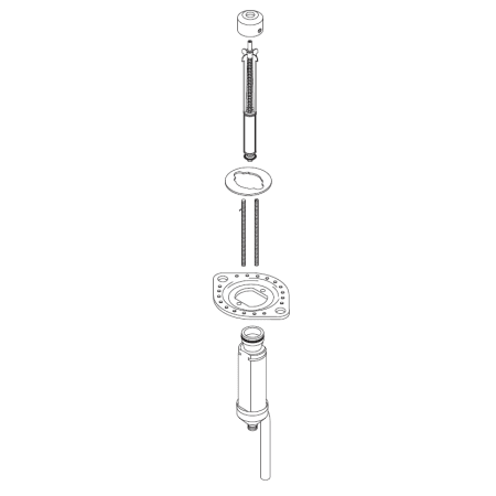 Delta Lightspout Body Assembly Hs Diverter for R4700 na