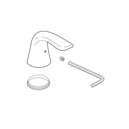 Delta One Metal Lever Handle Kit Aged Pewter