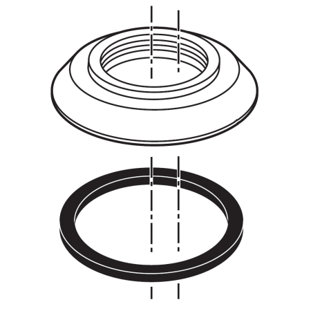Delta Escutcheon Plate for 3538PTMPU Replacement Part Brilliance Stainless