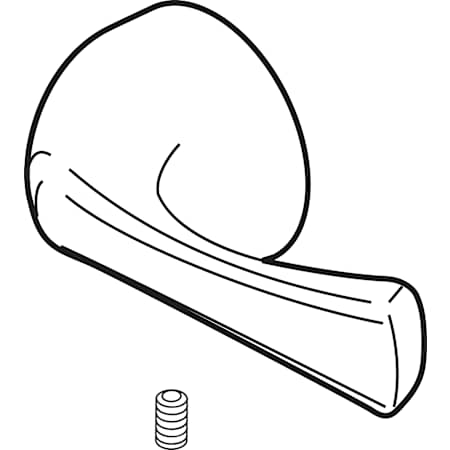 Delta Delta Single Blade Handle Kit for the 1400 Series Aged Pewter