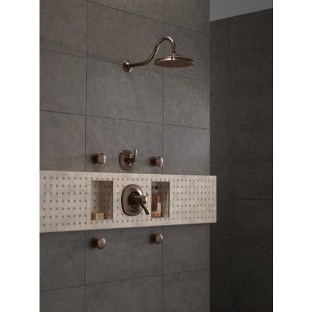 Delta-RP61274-Installed Shower System in Venetian Bronze