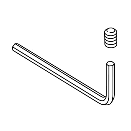 Delta Set Screw and Wrench for Wall Mounted Faucets from the Addison Collection N/A