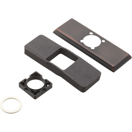 Delta Centerset Escutcheon from the Dryden Collection Venetian Bronze