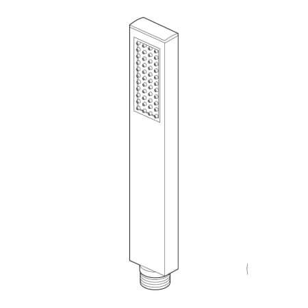 Delta 1.75 GPM Vero Rectangular Hand Shower - Limited Lifetime Warranty Brilliance Stainless