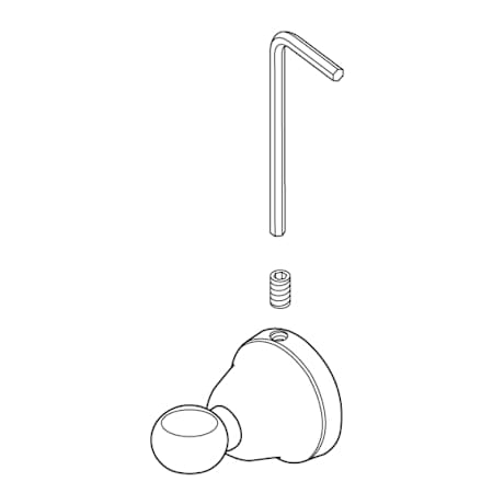 Delta Mounting Post Brilliance Polished Brass