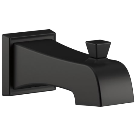 Delta Ashlyn 7-15/16" Integrated Diverter Tub Spout Matte Black