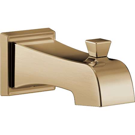 Delta Ashlyn 7-15/16" Integrated Diverter Tub Spout Champagne Bronze
