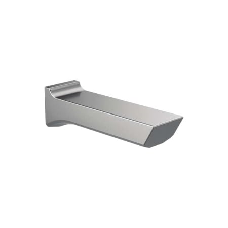 Delta Pivotal Non-Diverter Tub Spout Black Stainless